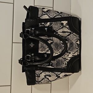 Simply Vera Faux Snakeskin Handbag